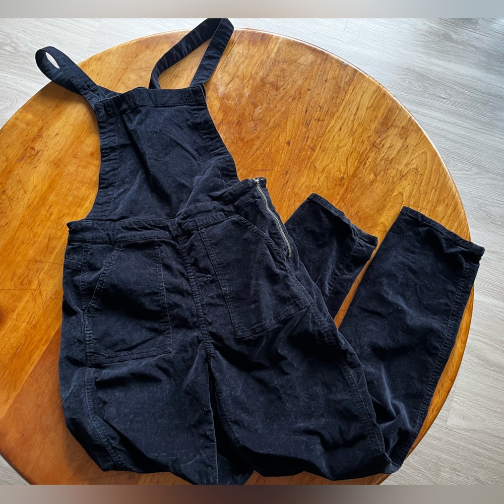 Madewell Black Overalls - Size Small